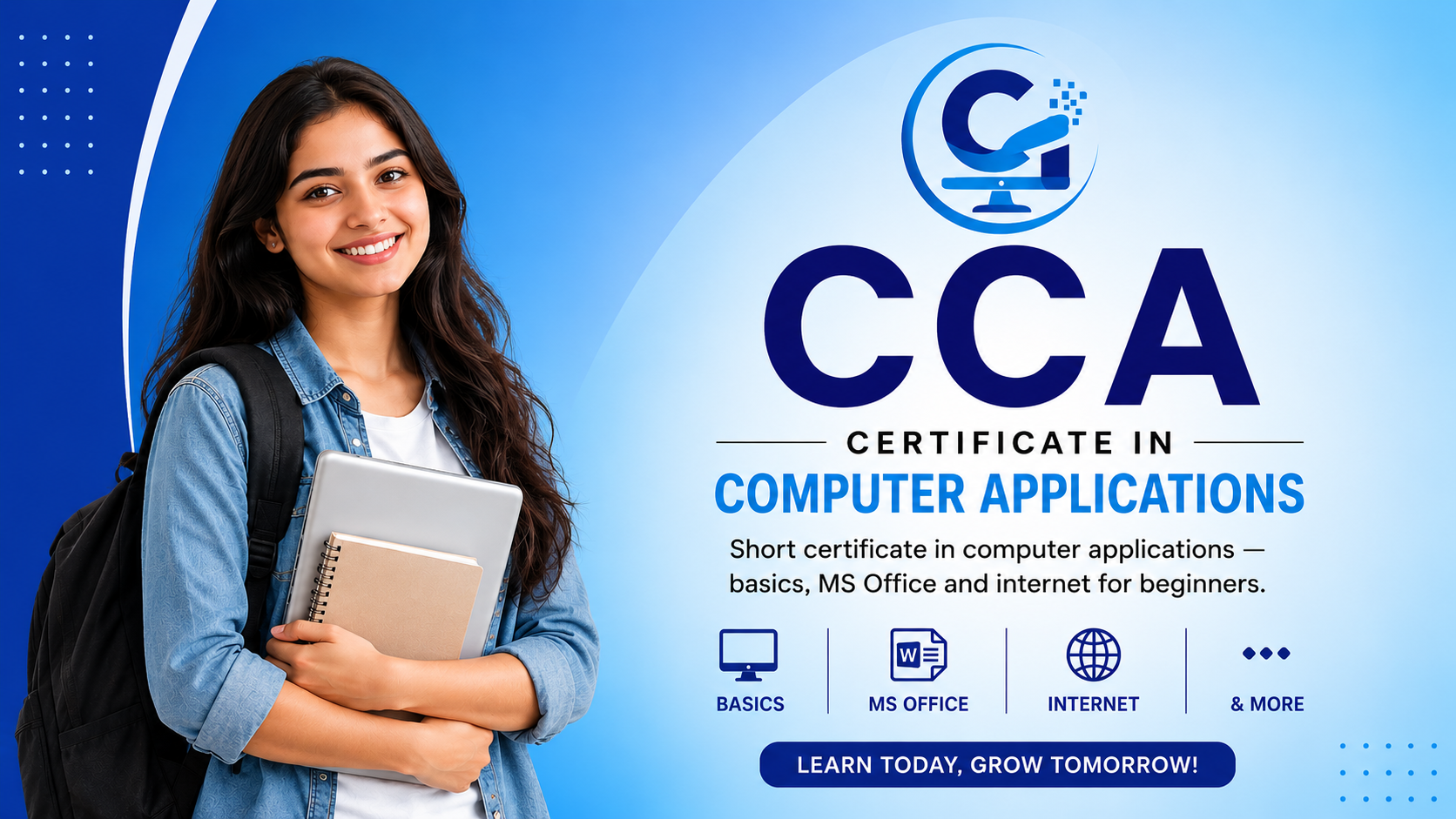 Certificate in Computer Applications (CCA)